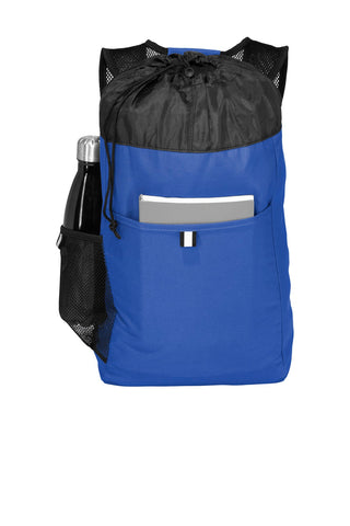 Port Authority Hybrid Backpack (Royal/ Black)
