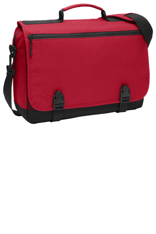 Port Authority Messenger Briefcase (Chili Red)