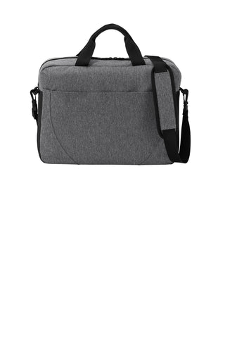 Port Authority Access Briefcase (Heather Grey/ Black)