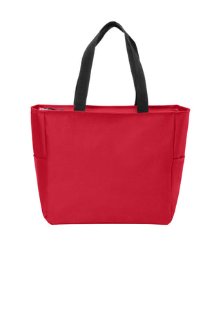 Port Authority Essential Zip Tote (Chili Red)