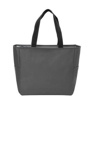 Port Authority Essential Zip Tote (Dark Charcoal)