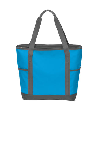 Port Authority On-The-Go Tote (Deep Aqua/ Dark Charcoal)