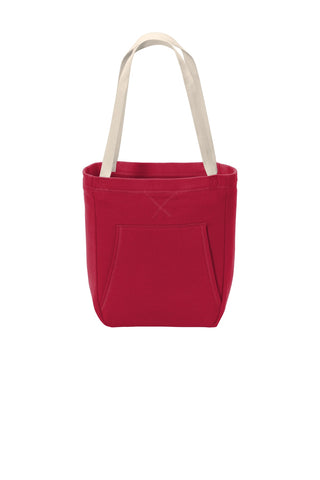 Port & Company Core Fleece Sweatshirt Tote (Red)