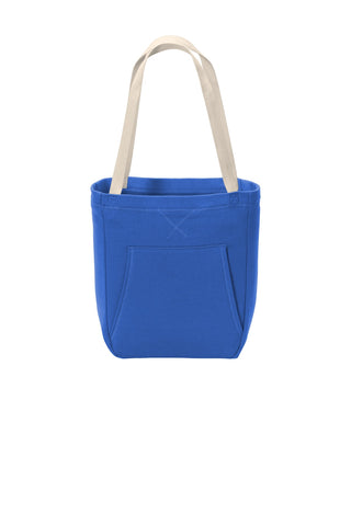 Port & Company Core Fleece Sweatshirt Tote (Royal)