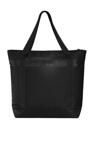 Port Authority Large Tote Cooler (Black/ Black)