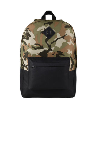 Port Authority Retro Backpack (Military Camo/ Black)