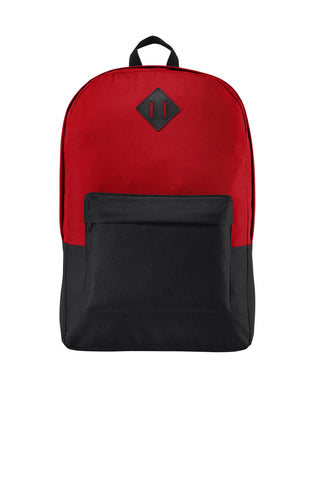 Port Authority Retro Backpack (True Red/ Black)