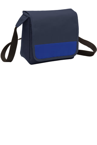 Port Authority Lunch Cooler Messenger (Navy/ Twilight Blue)