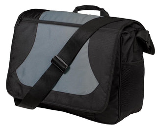 Port Authority Midcity Messenger (Dark Grey/ Black)