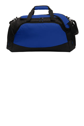 Port Authority Medium Active Duffel (True Royal/ Black)