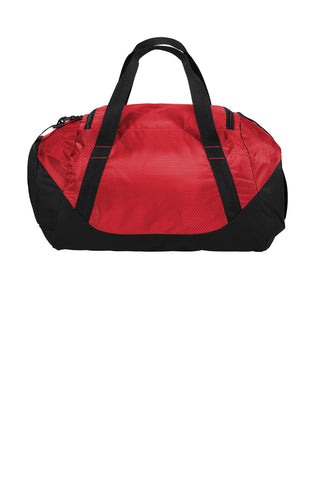 Port Authority Team Duffel (True Red/ Black)