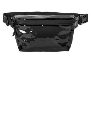 Port Authority Clear Hip Pack (Black Smoke/ Black)