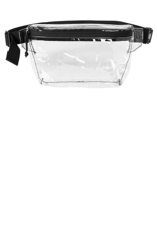 Port Authority Clear Hip Pack (Clear/ Black)