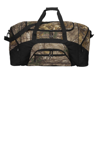 Port Authority Camouflage Colorblock Sport Duffel (Realtree Xtra/ Black)