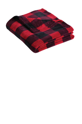 Port Authority Ultra Plush Blanket (Buffalo Plaid)