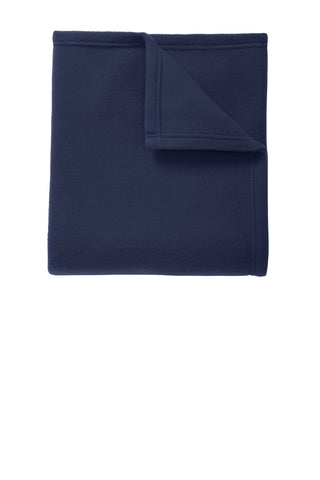 Port Authority Core Fleece Blanket (True Navy)