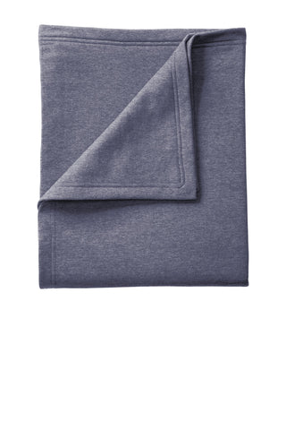 Port & Company Core Fleece Sweatshirt Blanket (Heather Navy)