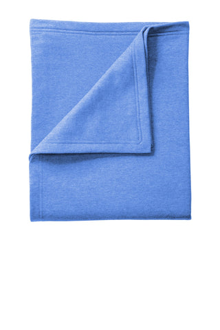 Port & Company Core Fleece Sweatshirt Blanket (Heather Royal)