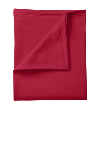 Port & Company Core Fleece Sweatshirt Blanket (Red)