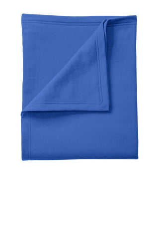 Port & Company Core Fleece Sweatshirt Blanket (Royal)