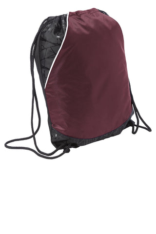 Sport-Tek Rival Cinch Pack (Maroon)