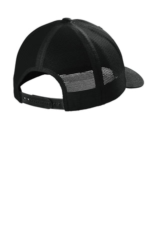 Port Authority Eco Snapback Trucker Cap (Deep Black)