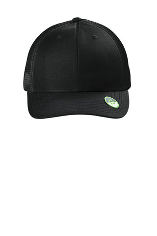 Port Authority Eco Snapback Trucker Cap (Deep Black)