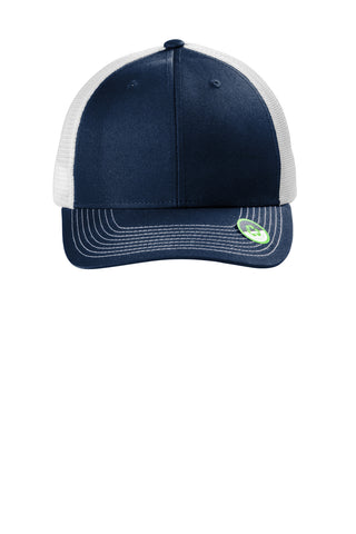 Port Authority Eco Snapback Trucker Cap (True Navy/ White)