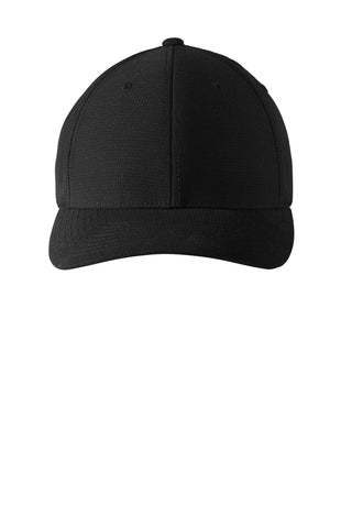 Port Authority Flexfit 110 Performance Snapback Cap (Black)