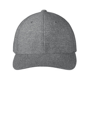 Port Authority Flexfit 110 Performance Snapback Cap (Heather Grey)