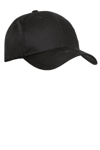 Port Authority Fine Twill Cap (Black)