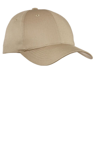 Port Authority Fine Twill Cap (Khaki)