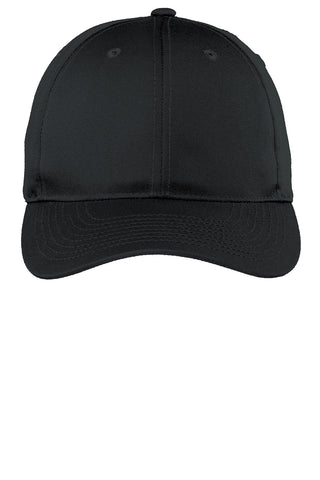 Port Authority Fine Twill Cap (Black)