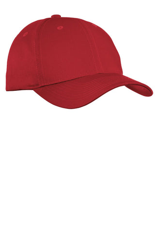 Port Authority Fine Twill Cap (Red)