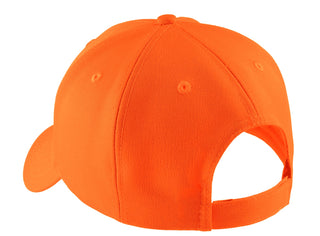 Port Authority Solid Enhanced Visibility Cap (Safety Orange)