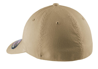 Port Authority Flexfit Garment-Washed Cap (Khaki)