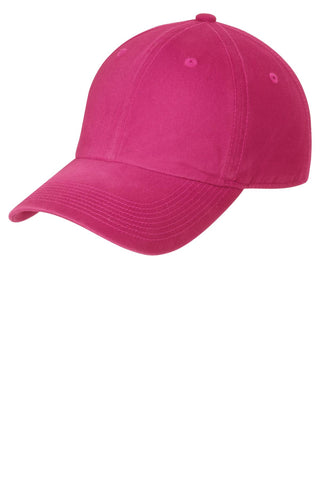 Port Authority Spray Wash Cap (Pink Raspberry)