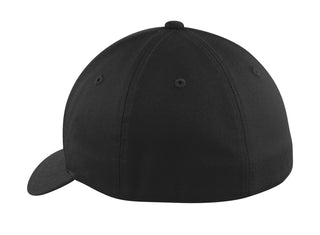 Port Authority Flexfit Cotton Twill Cap (Black)