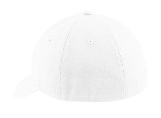 Port Authority Flexfit Cotton Twill Cap (White)