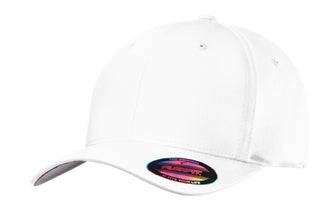 Port Authority Flexfit Cotton Twill Cap (White)