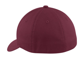 Port Authority Flexfit Cotton Twill Cap (Maroon)