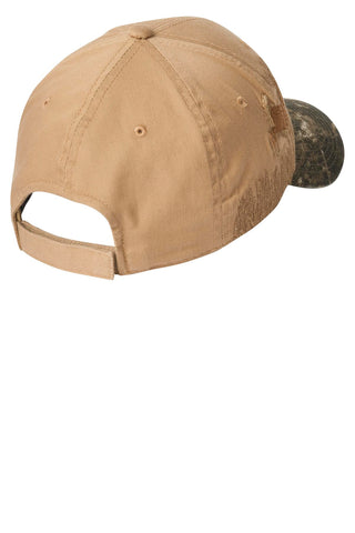 Port Authority Embroidered Camouflage Cap (Mossy Oak New Break-up/ Tan/ Deer)