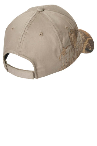 Port Authority Embroidered Camouflage Cap (Realtree MAX-5/ Khaki/ Duck)