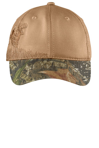 Port Authority Embroidered Camouflage Cap (Mossy Oak New Break-up/ Tan/ Deer)