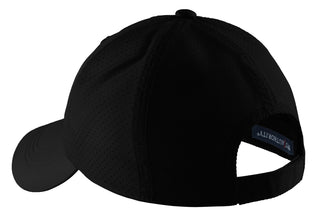 Port Authority Perforated Cap (Black)