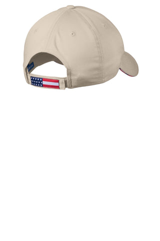 Port Authority Americana Flag Sandwich Cap (Oyster)