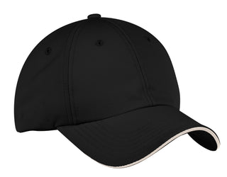 Port Authority Dry Zone Cap (Black/ Stone)