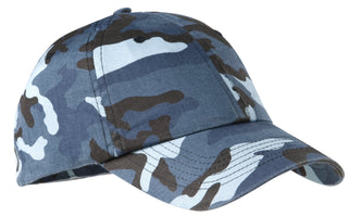 Port Authority Camouflage Cap (Navy Camo)