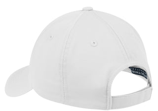 Port Authority Nylon Twill Performance Cap (White)