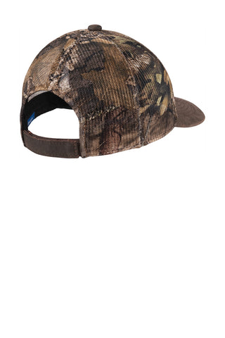 Port Authority Pigment Print Camouflage Mesh Back Cap (Mossy Oak Break Up Country/ Brown)